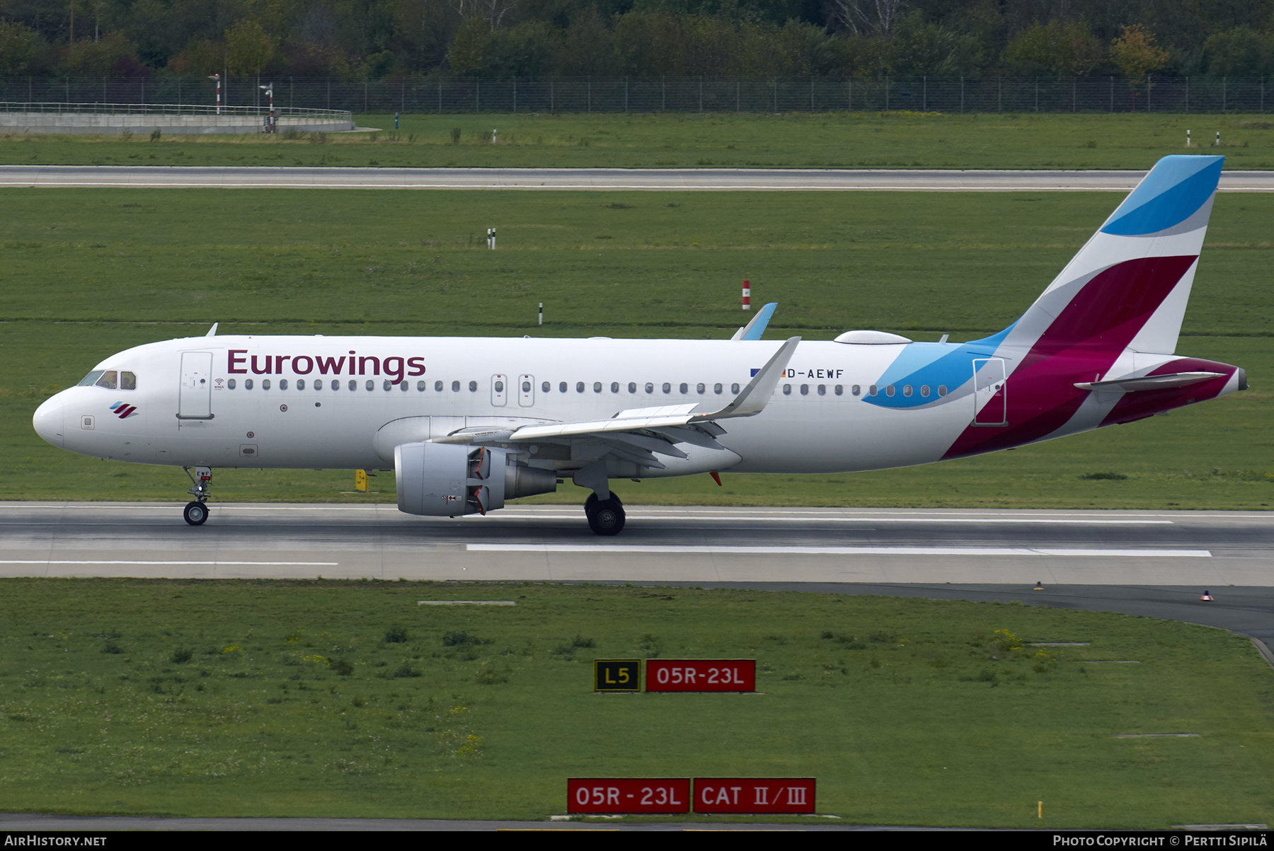 Aircraft Photo of D-AEWF | Airbus A320-214 | Eurowings | AirHistory.net #216407