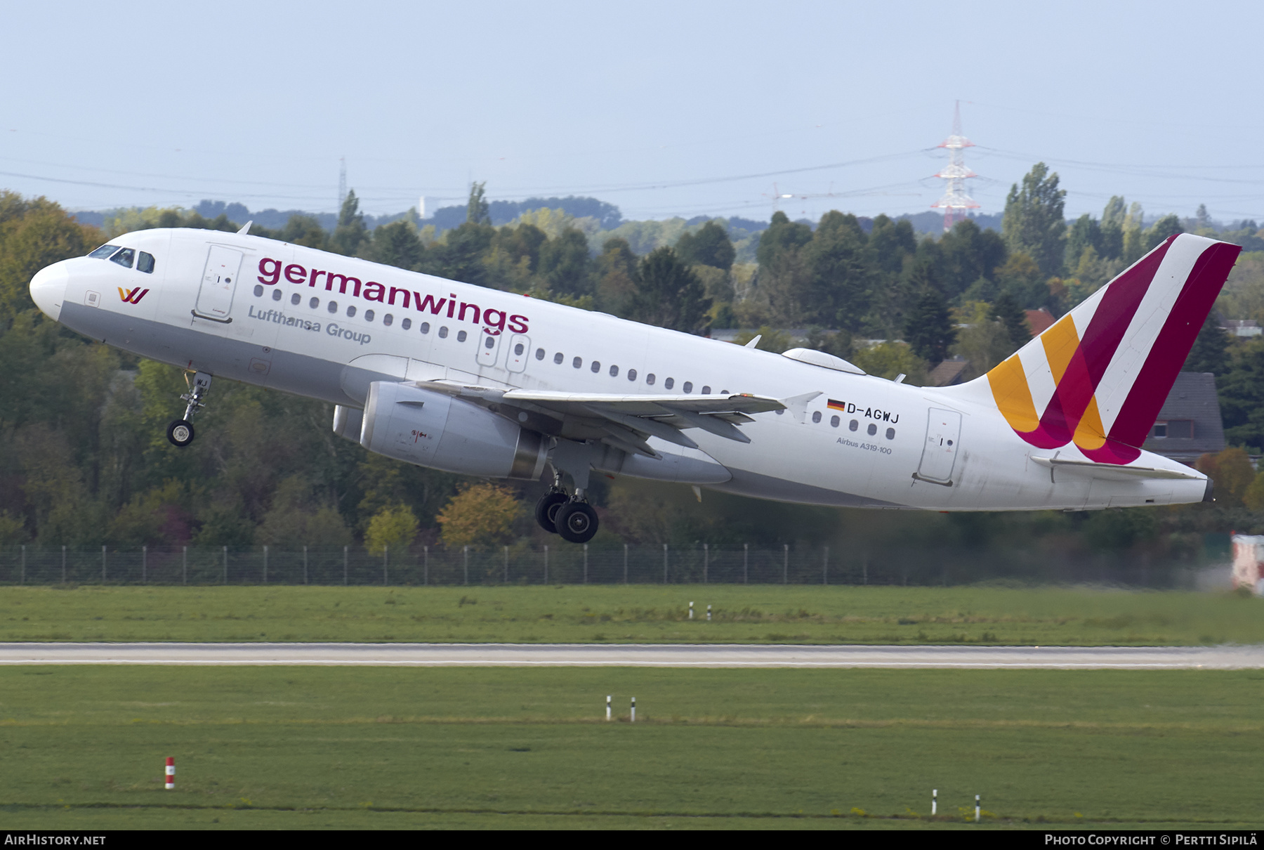 Aircraft Photo of D-AGWJ | Airbus A319-132 | Germanwings | AirHistory.net #216409