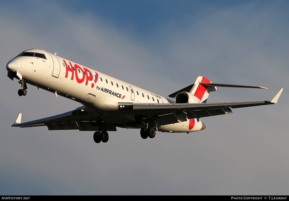 Aircraft Photo of F-GRZK | Bombardier CRJ-702 (CL-600-2C10) | Hop! | AirHistory.net #216414