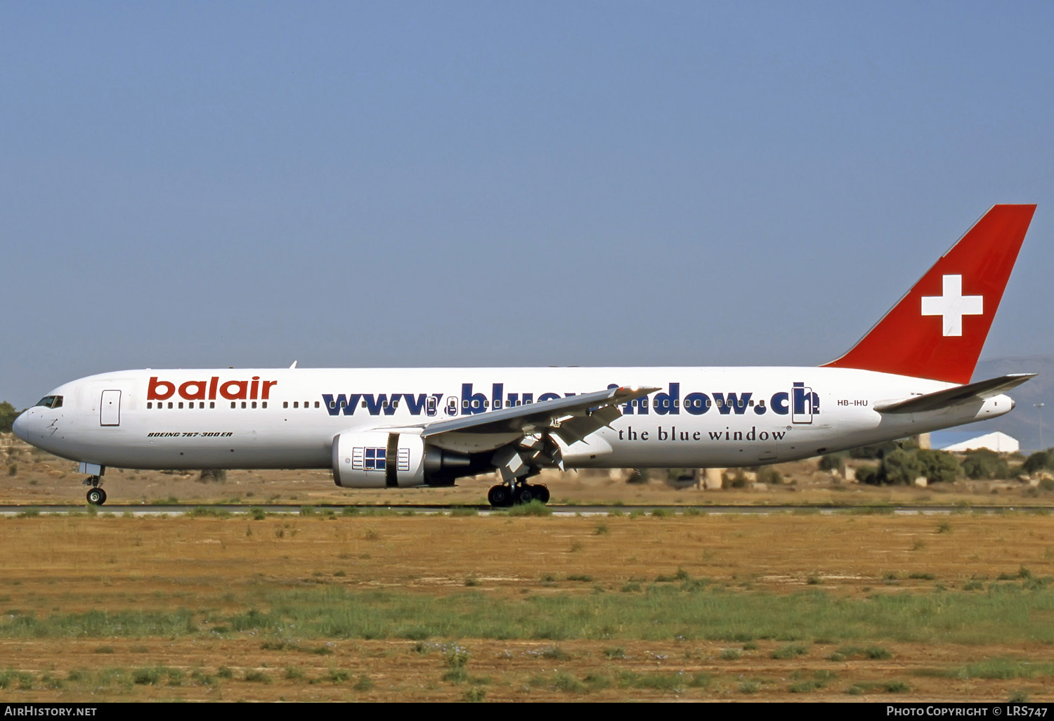 Aircraft Photo of HB-IHU | Boeing 767-35H/ER | Balair | AirHistory.net #216427