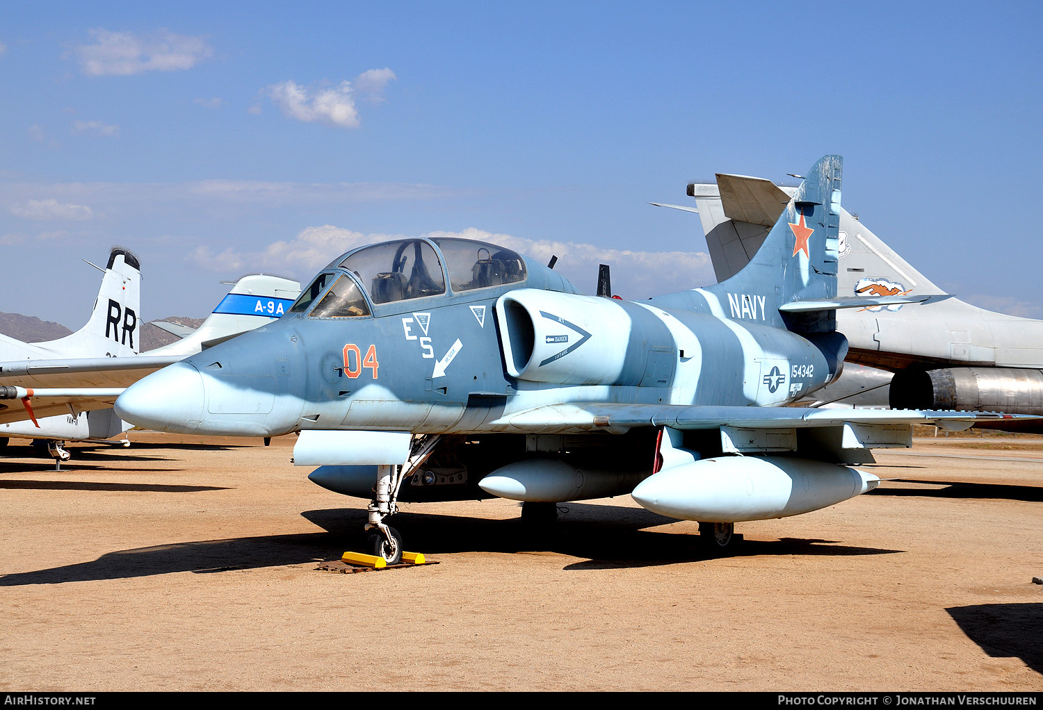 Aircraft Photo of 154342 | Douglas TA-4J Skyhawk | USA - Navy | AirHistory.net #216433