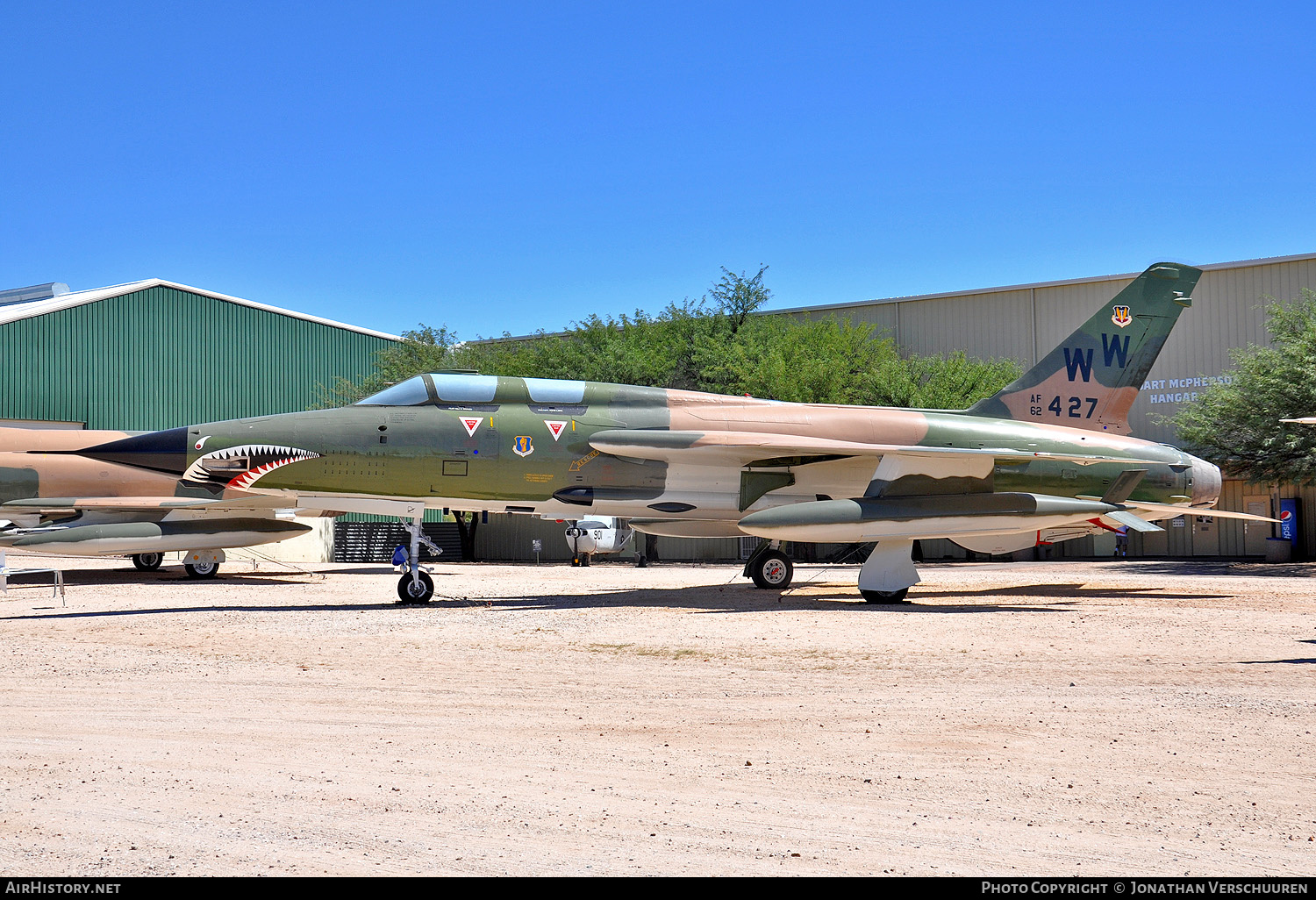 Aircraft Photo of 62-4427 / AF62-427 | Republic F-105G Thunderchief | USA - Air Force | AirHistory.net #216437