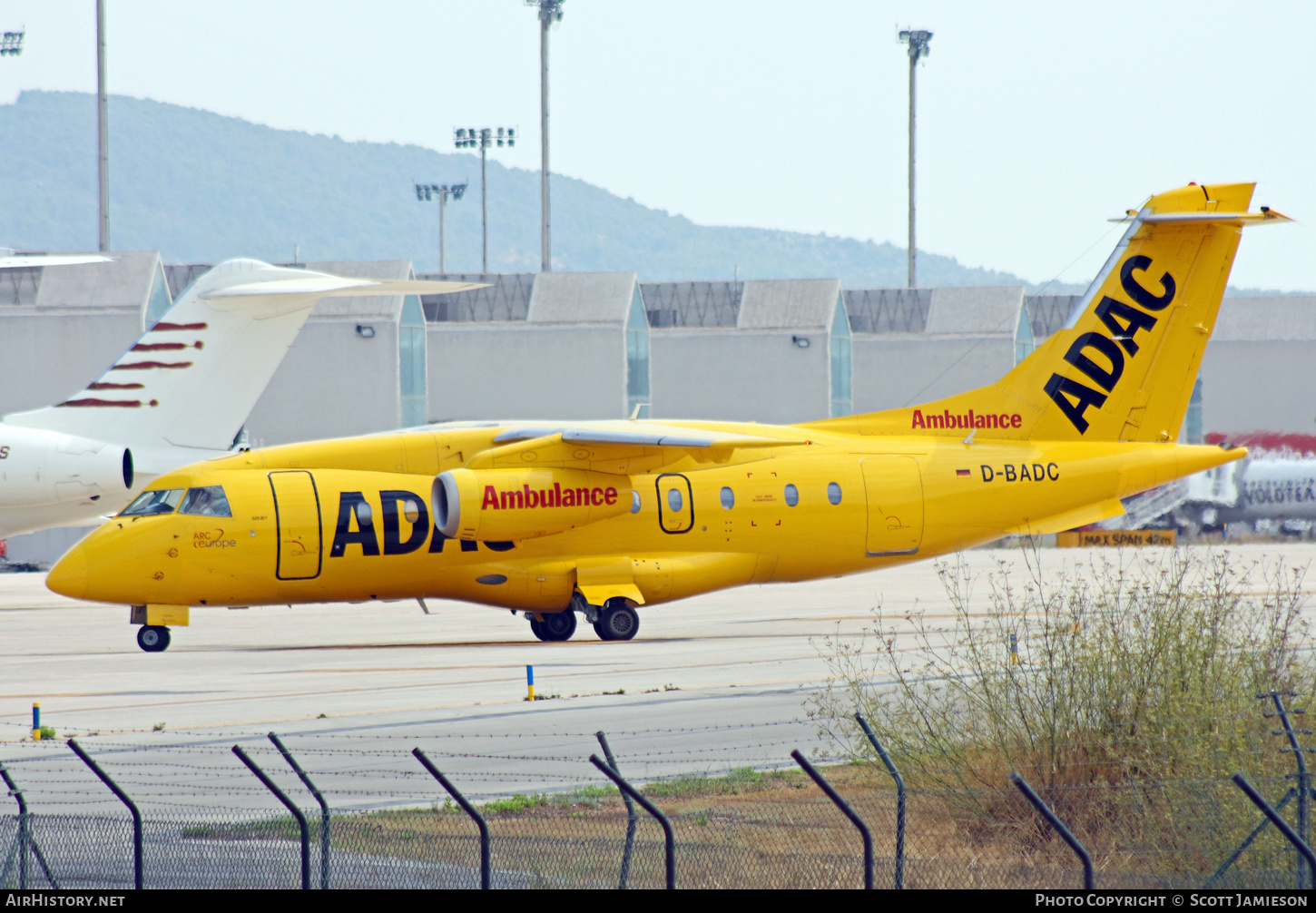 Aircraft Photo of D-BADC | Fairchild Dornier 328-310 328JET | ADAC Luftrettung | AirHistory.net #216476