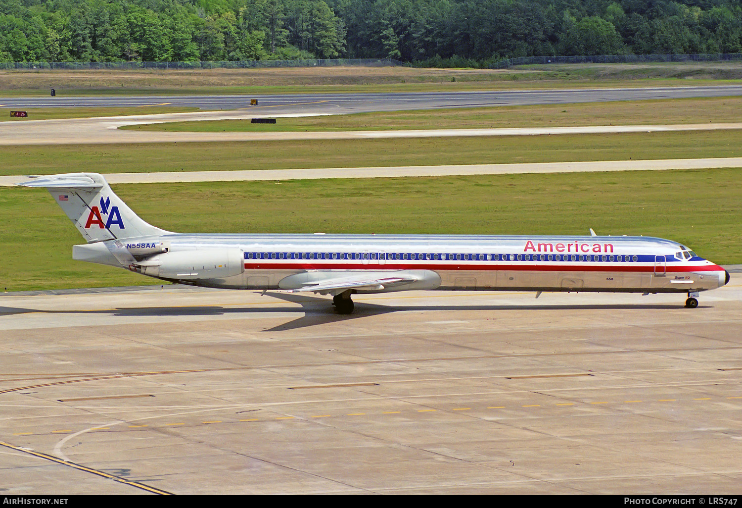Aircraft Photo of N558AA | McDonnell Douglas MD-82 (DC-9-82) | American Airlines | AirHistory.net #216503