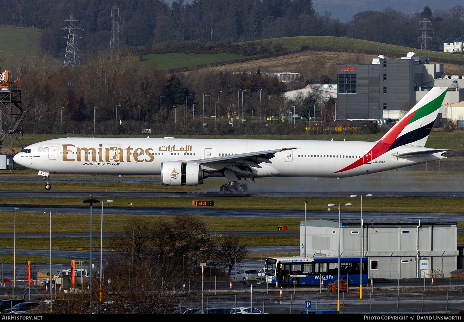 Aircraft Photo of A6-EBO | Boeing 777-36N/ER | Emirates | AirHistory.net #216525