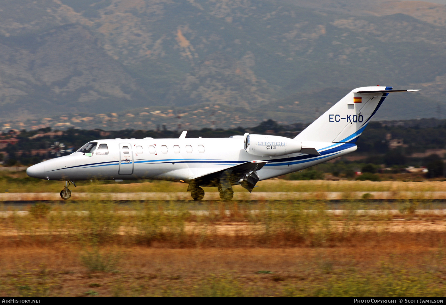 Aircraft Photo of EC-KQO | Cessna 525B CitationJet CJ3 | AirHistory.net #216536