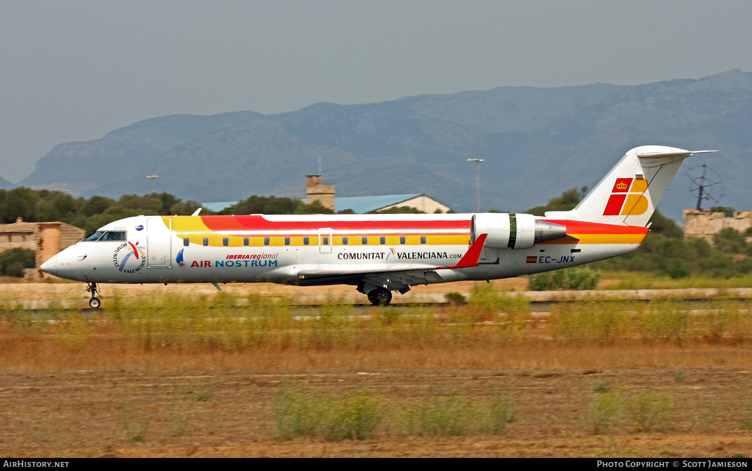 Aircraft Photo of EC-JNX | Bombardier CRJ-200ER (CL-600-2B19) | Iberia Regional | AirHistory.net #216540