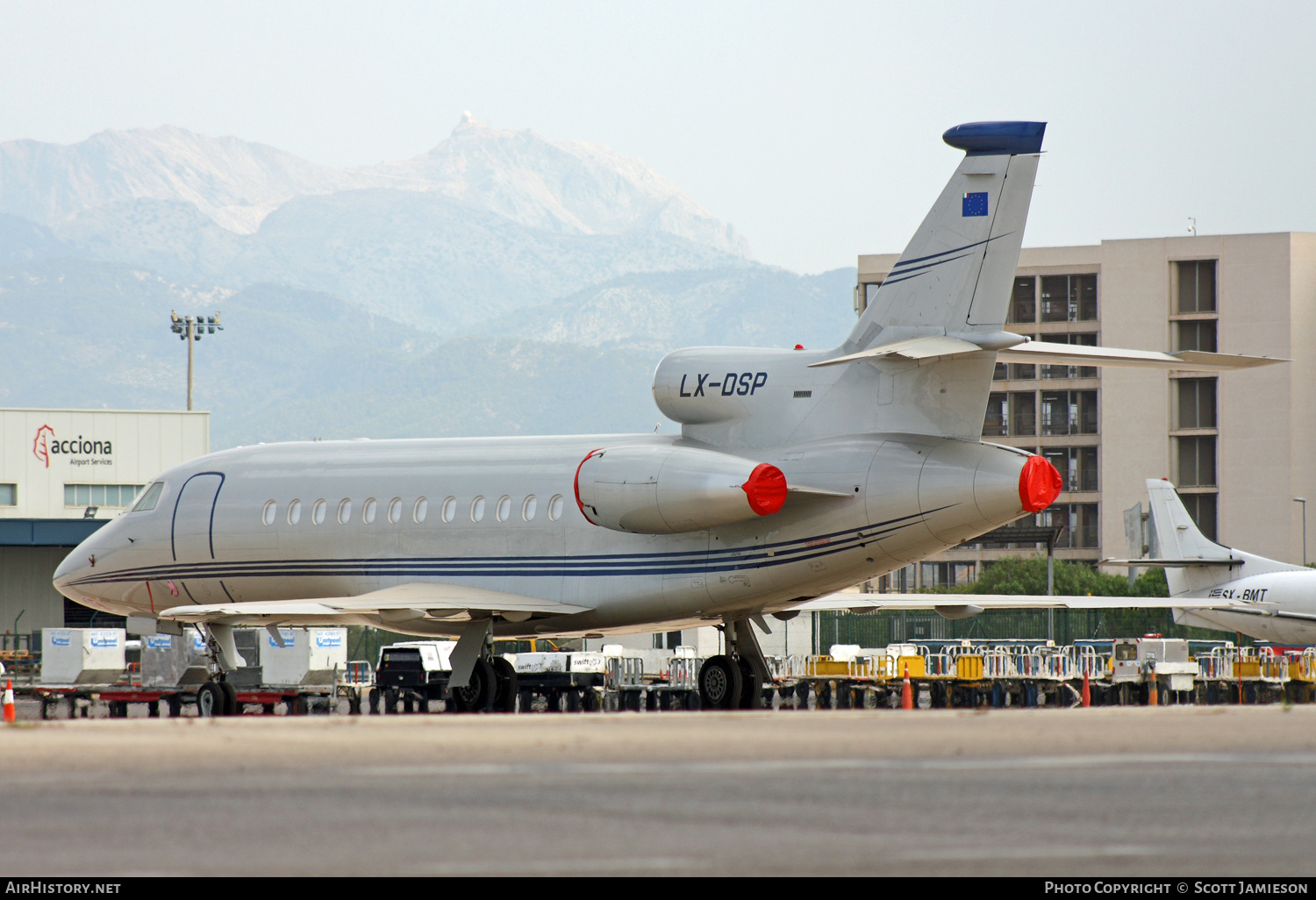 Aircraft Photo of LX-DSP | Dassault Falcon 900EX | AirHistory.net #216543