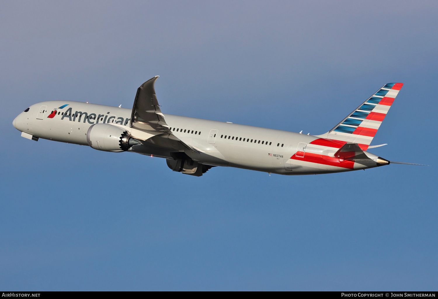 Aircraft Photo of N827AN | Boeing 787-9 Dreamliner | American Airlines | AirHistory.net #216553