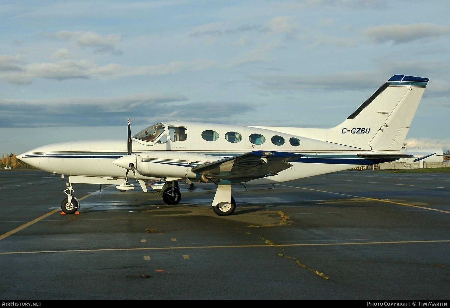 Aircraft Photo of C-GZBU | Cessna 414A Chancellor | AirHistory.net #216554