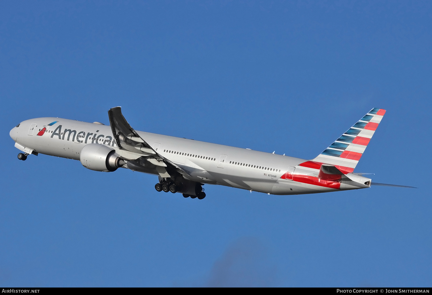 Aircraft Photo of N734AR | Boeing 777-323/ER | American Airlines | AirHistory.net #216559