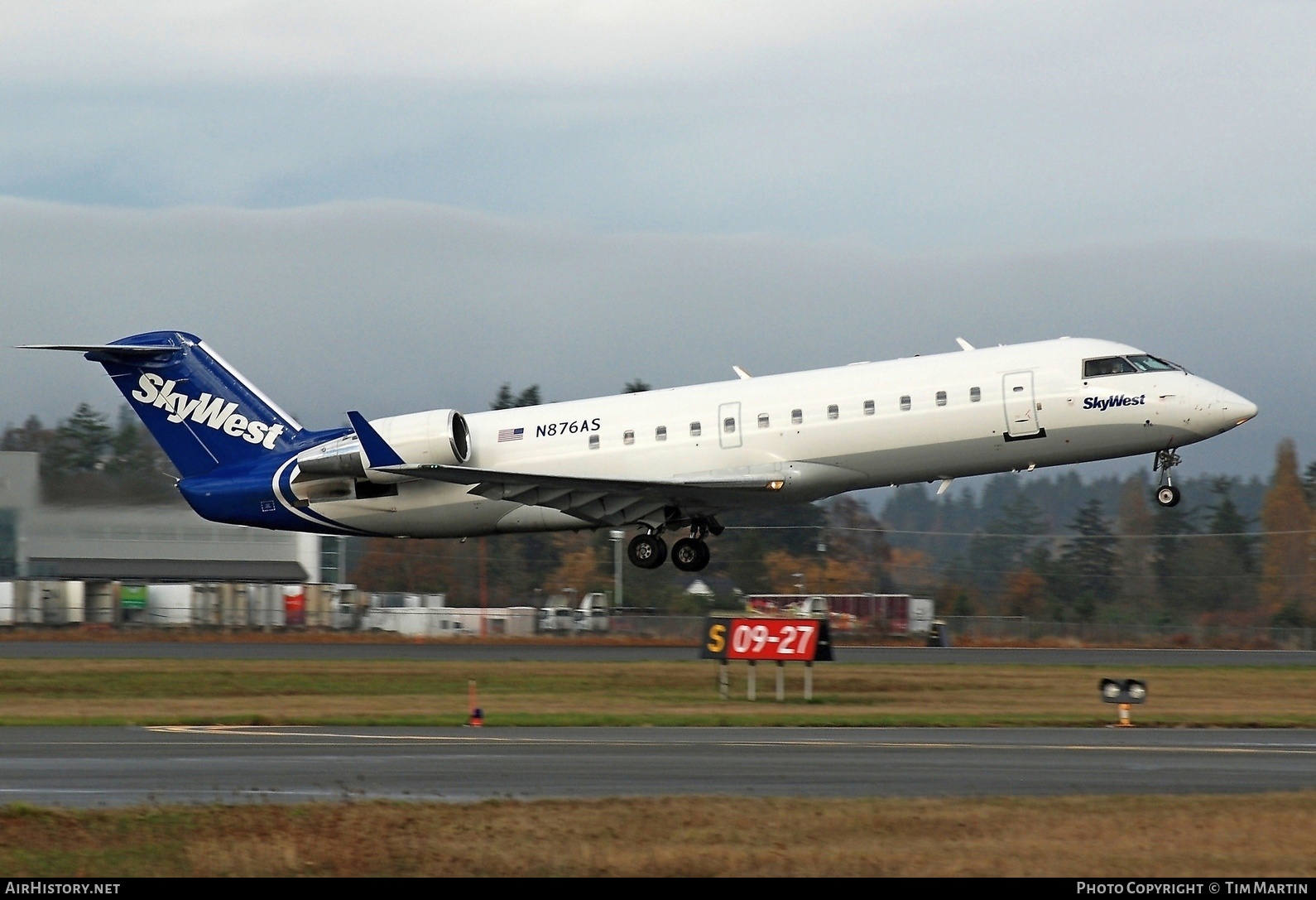 Aircraft Photo of N876AS | Bombardier CRJ-200ER (CL-600-2B19) | SkyWest Airlines | AirHistory.net #216560