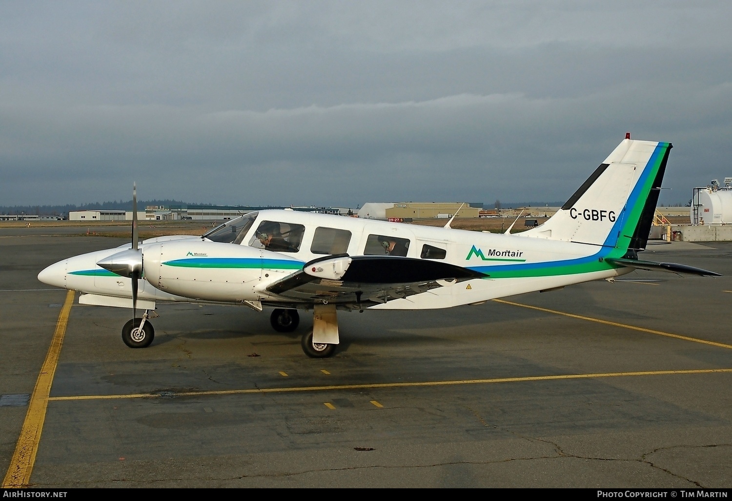 Aircraft Photo of C-GBFG | Piper PA-34-200T Seneca II | Montair Aviation | AirHistory.net #216570
