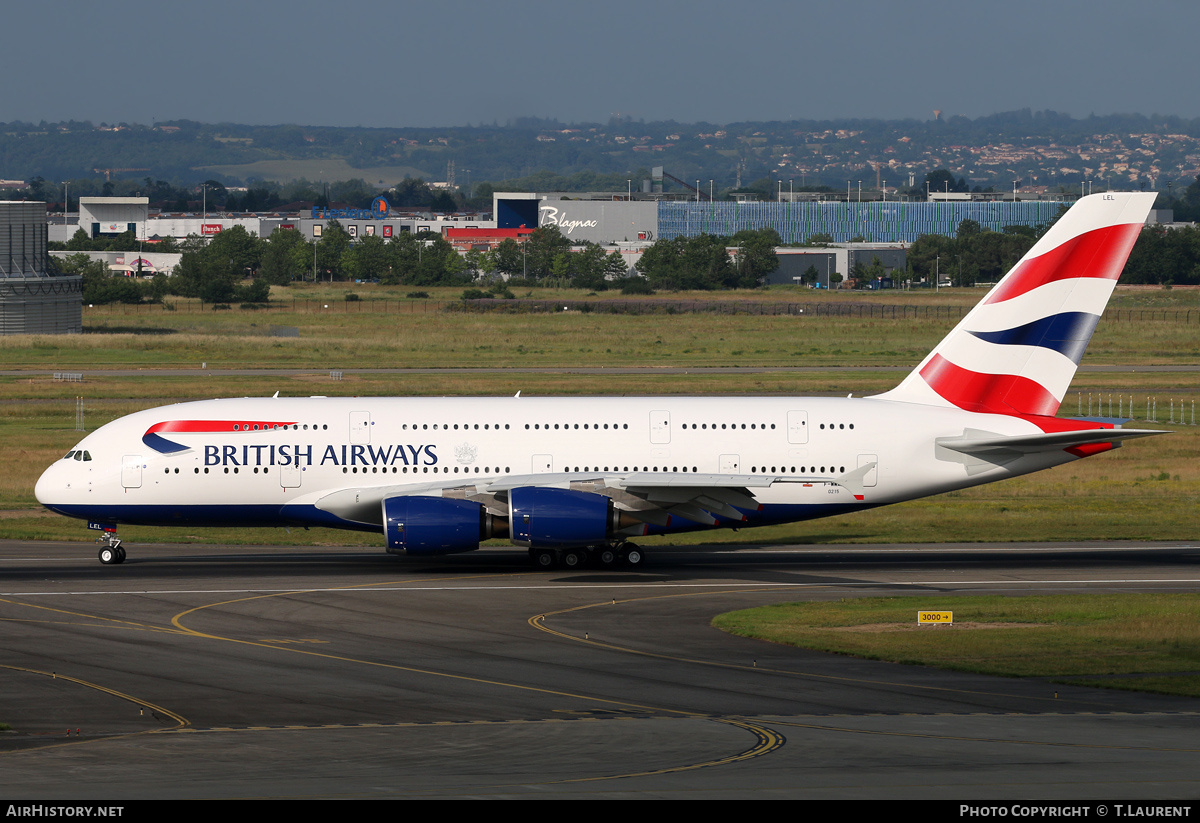 Aircraft Photo of F-WWAL | Airbus A380-841 | British Airways | AirHistory.net #216571