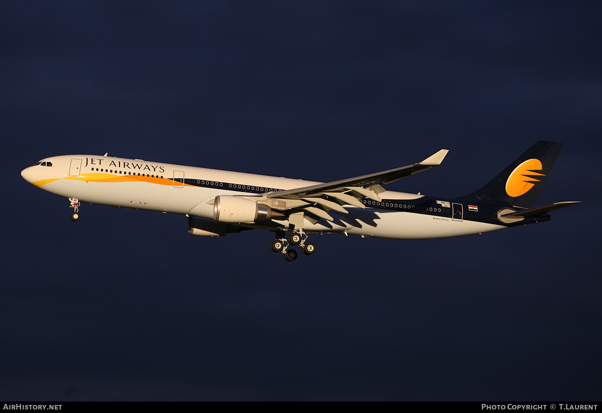 Aircraft Photo of F-WWCQ | Airbus A330-302 | Jet Airways | AirHistory.net #216573