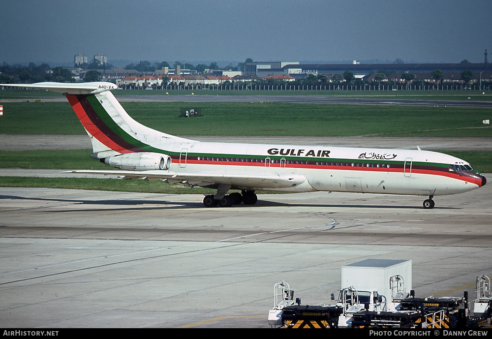 Aircraft Photo of A4O-VK | Vickers VC10 Srs1101 | Gulf Air | AirHistory.net #216585