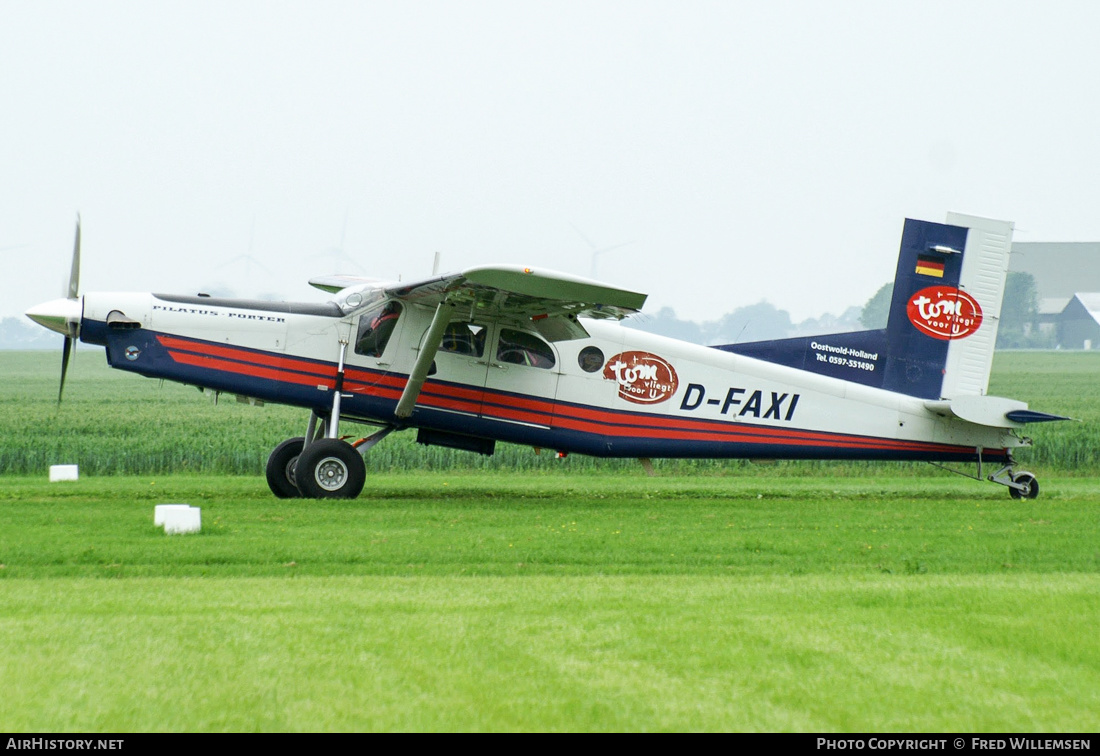 Aircraft Photo of D-FAXI | Pilatus PC-6/B2-H4 Turbo Porter | AirHistory.net #216590