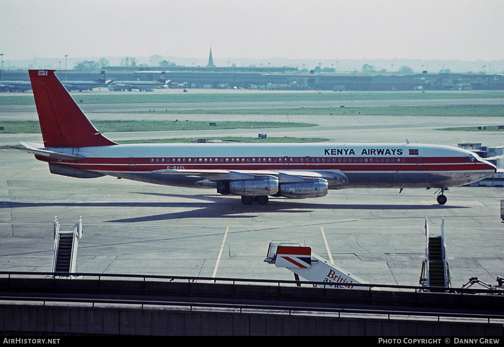 Aircraft Photo of G-BAEL | Boeing 707-321(F) | Kenya Airways | AirHistory.net #216597