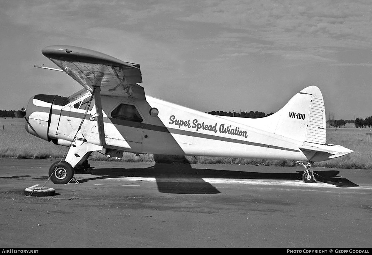 Aircraft Photo of VH-IDU | De Havilland Canada DHC-2 Beaver Mk.1 | Super Spread Aviation | AirHistory.net #216605