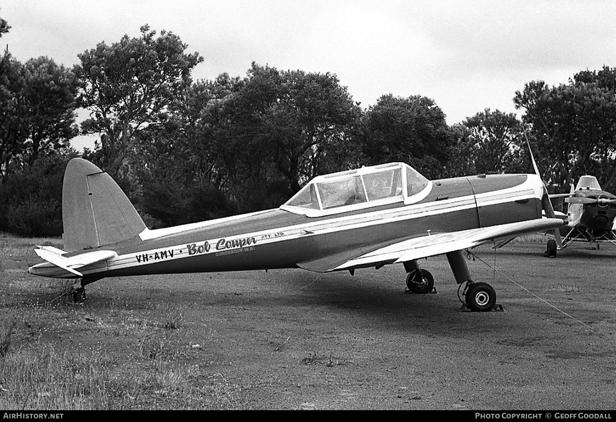 Aircraft Photo of VH-AMV | De Havilland DHC-1 Chipmunk T10 | Bob Couper | AirHistory.net #216607