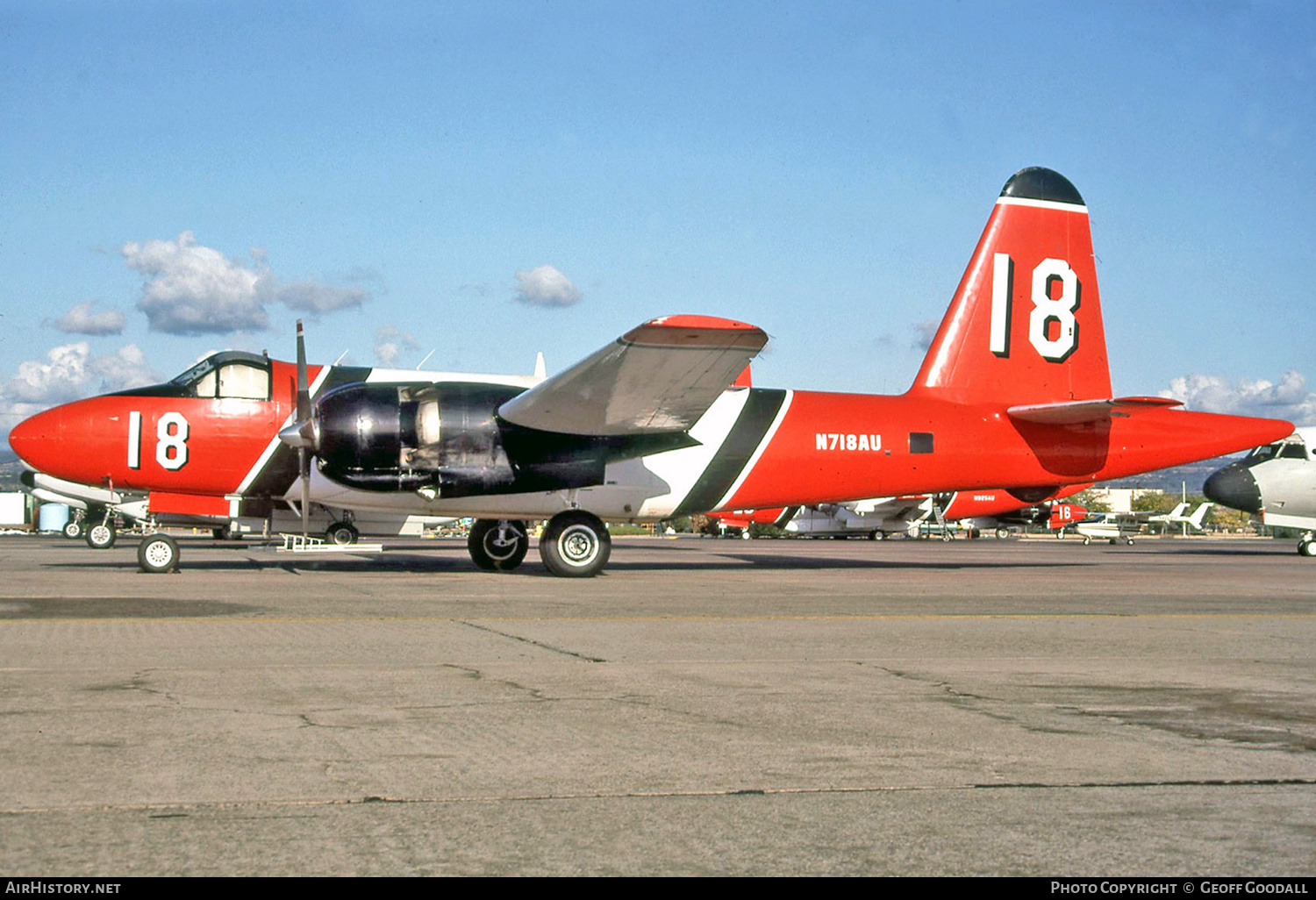 Aircraft Photo of N718AU | Lockheed P-2H/AT Neptune | Aero Union | AirHistory.net #216622