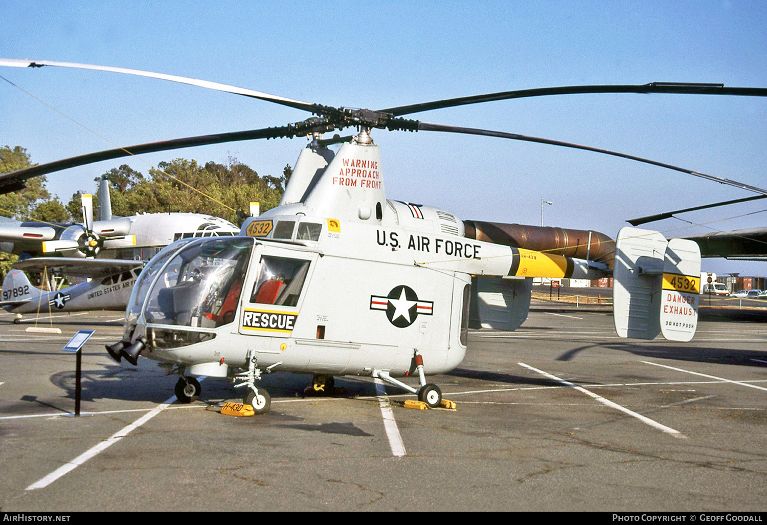Aircraft Photo of 62-4532 / 4532 | Kaman HH-43B Huskie | USA - Air Force | AirHistory.net #216625
