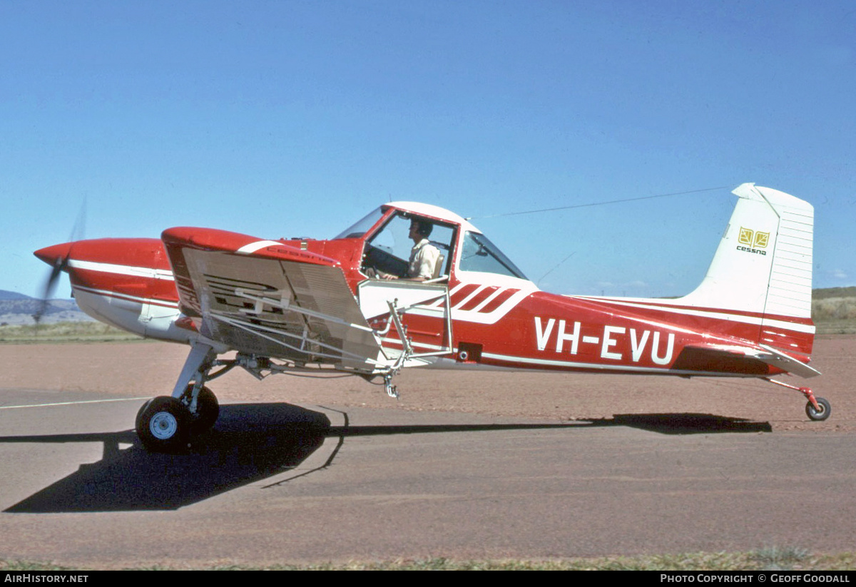 Aircraft Photo of VH-EVU | Cessna A188B AgTruck | AirHistory.net #216626