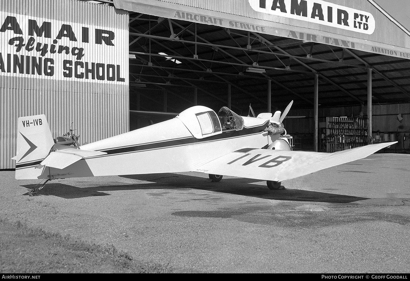 Aircraft Photo of VH-IVB | Jodel D-9 Bebe | AirHistory.net #216627