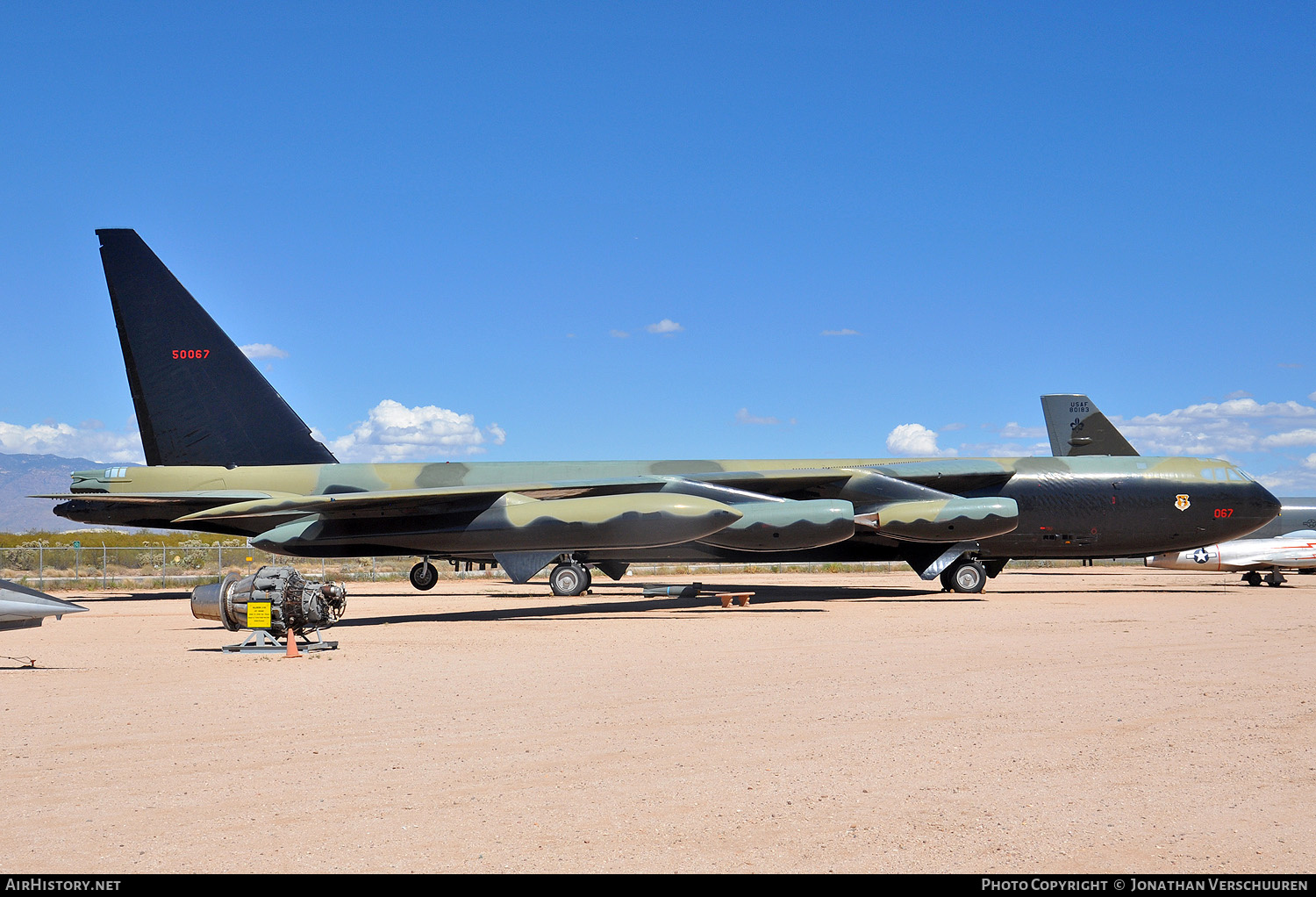 Aircraft Photo of 55-067 / 50067 | Boeing B-52D Stratofortress | USA - Air Force | AirHistory.net #216629