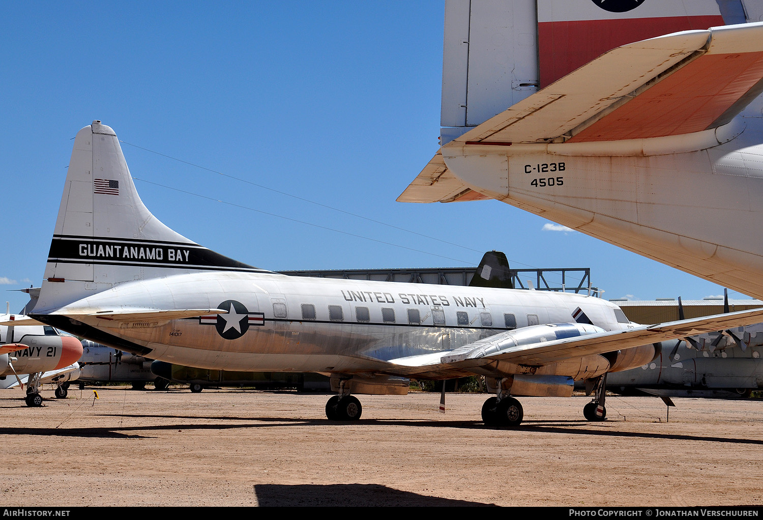 Aircraft Photo of 141017 | Convair C-131F | USA - Navy | AirHistory.net #216638