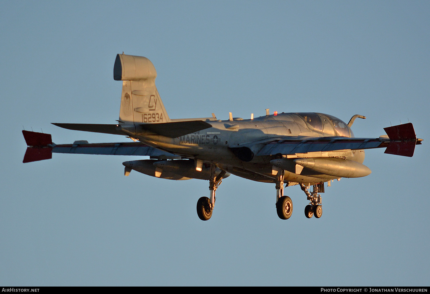 Aircraft Photo of 162934 | Grumman EA-6B Prowler (G-128) | USA - Marines | AirHistory.net #216640