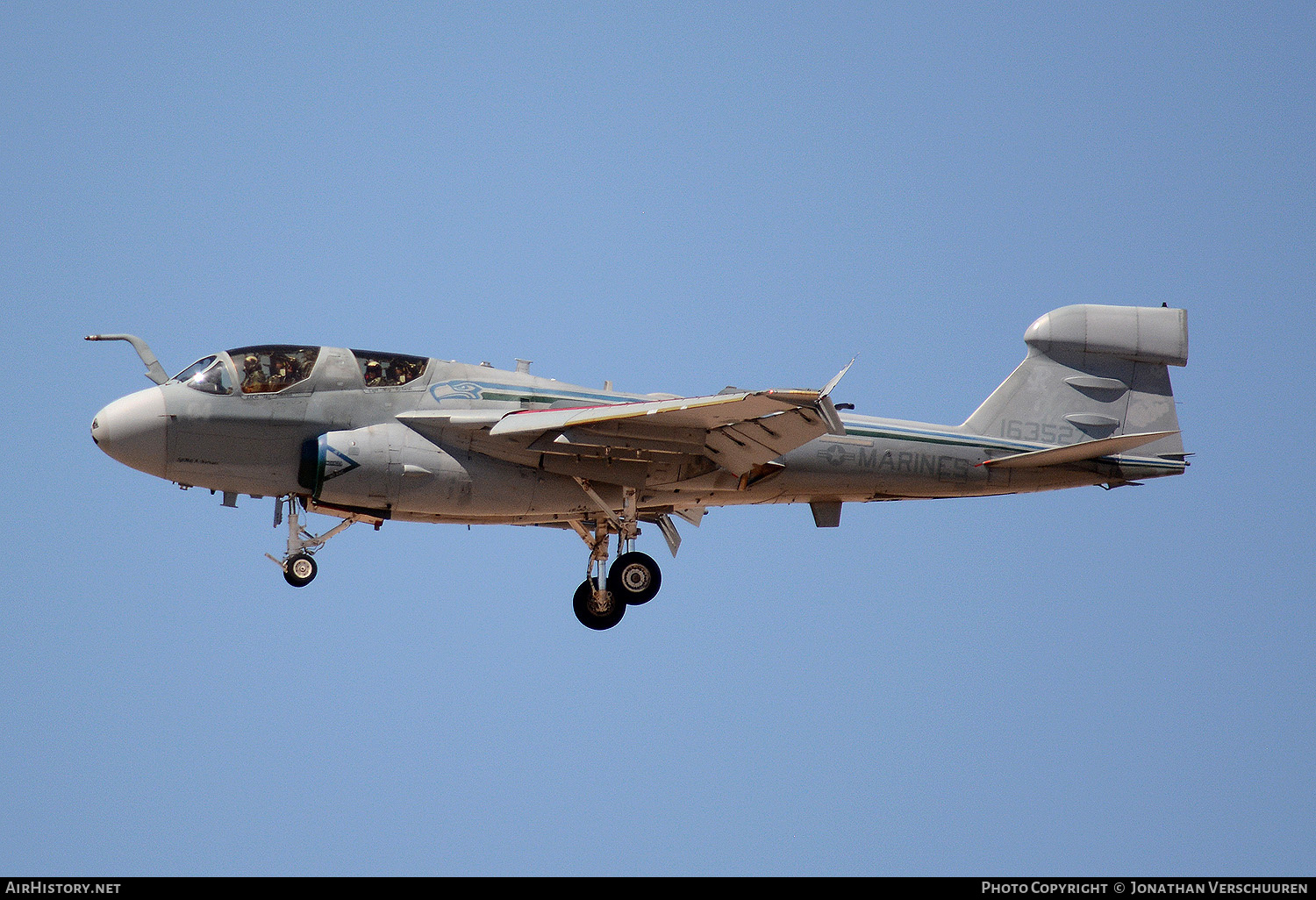 Aircraft Photo of 163527 | Grumman EA-6B Prowler (G-128) | USA - Marines | AirHistory.net #216645