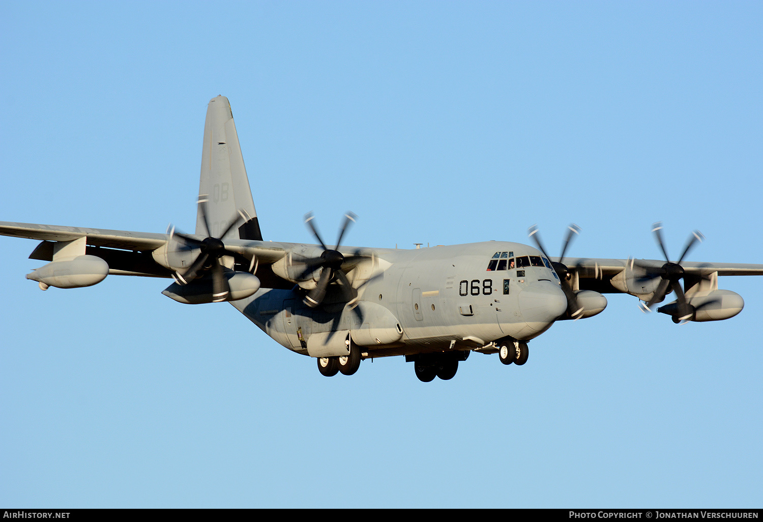 Aircraft Photo of 168068 / 8068 | Lockheed Martin KC-130J Hercules | USA - Marines | AirHistory.net #216651