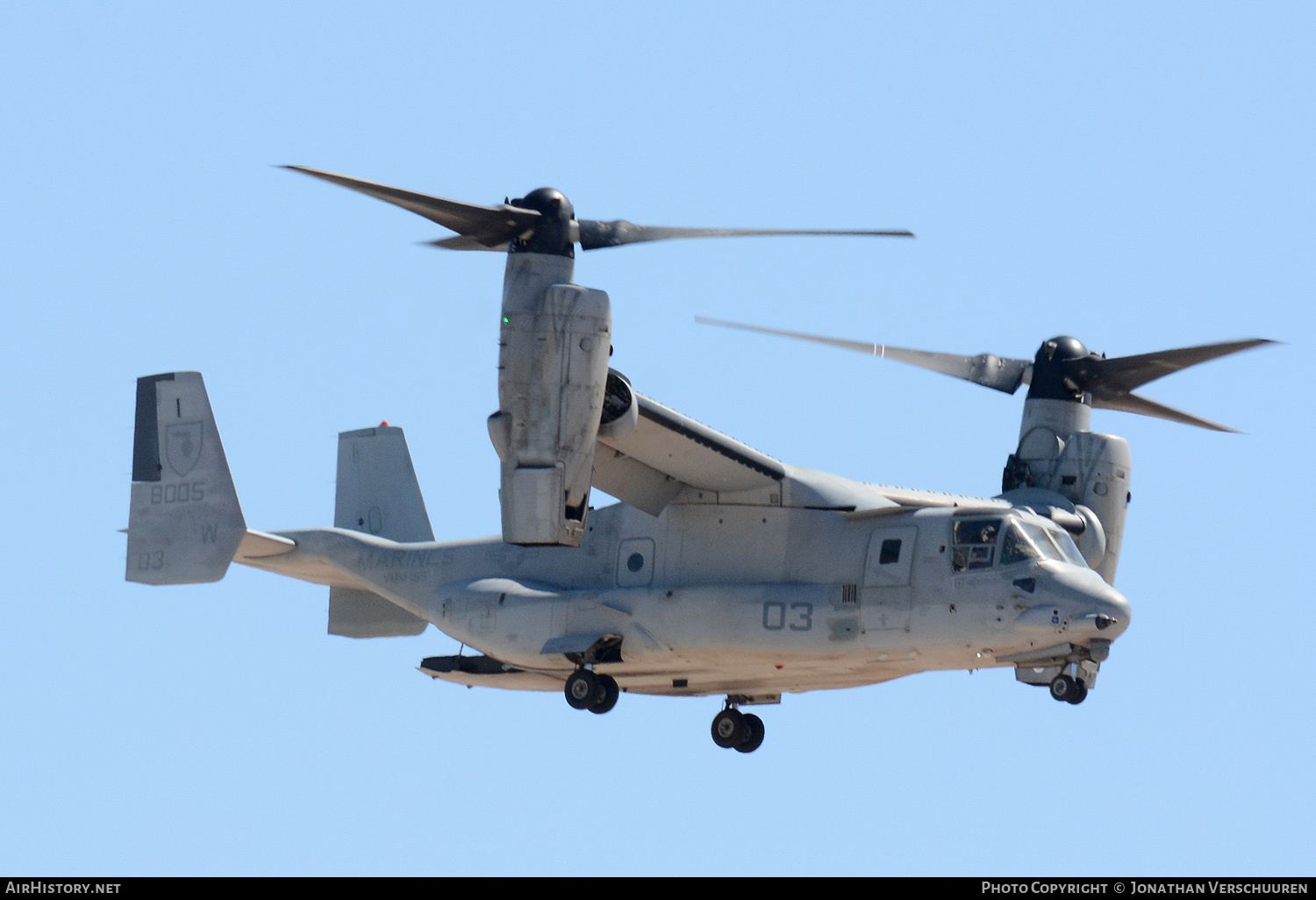 Aircraft Photo of 168005 | Bell-Boeing MV-22B Osprey | USA - Marines | AirHistory.net #216659