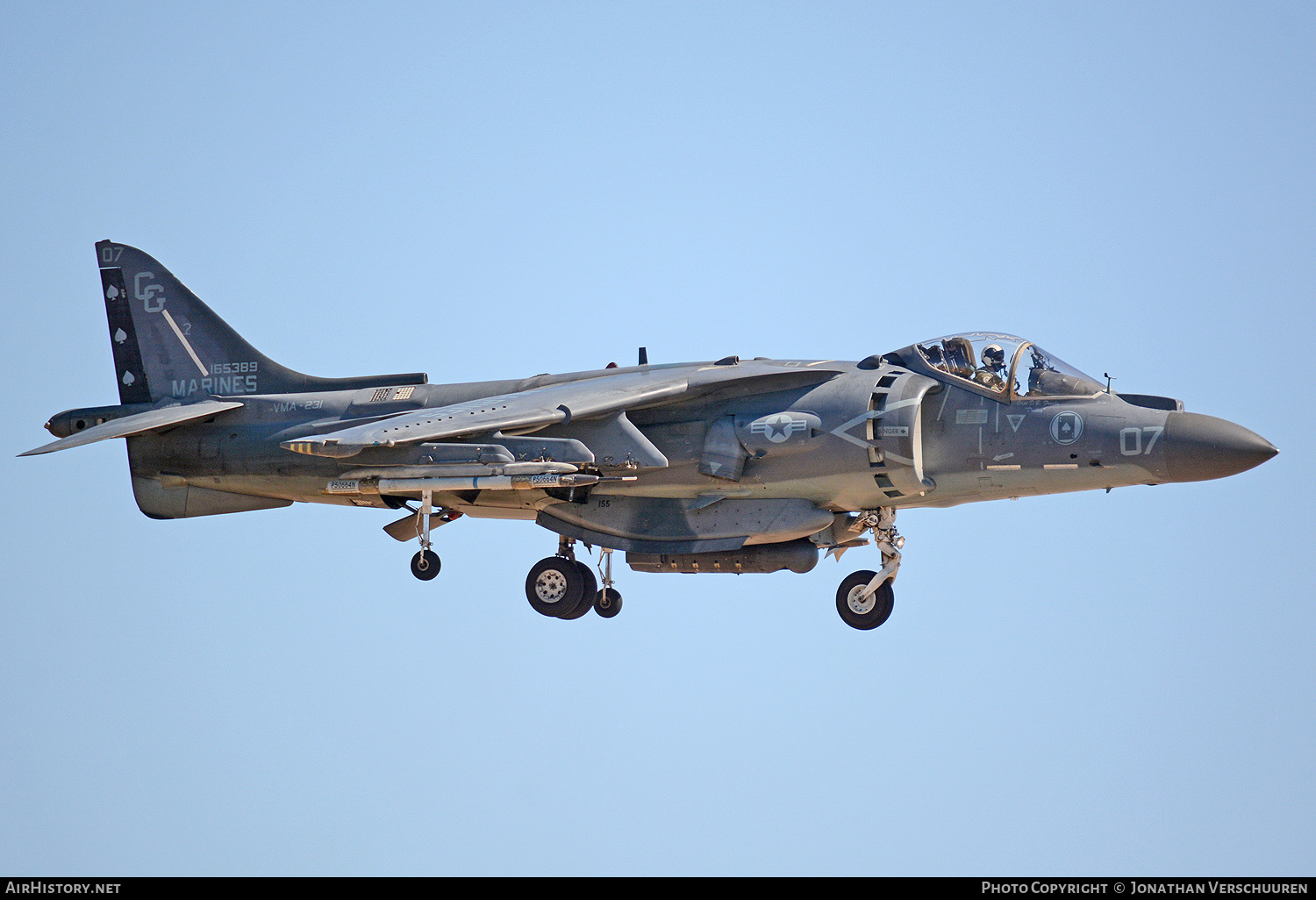 Aircraft Photo of 165389 | Boeing AV-8B(R) Harrier II+ | USA - Marines | AirHistory.net #216662