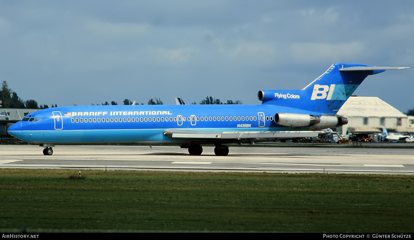 Aircraft Photo of N436BN | Boeing 727-227/Adv | Braniff International Airways | AirHistory.net #216668