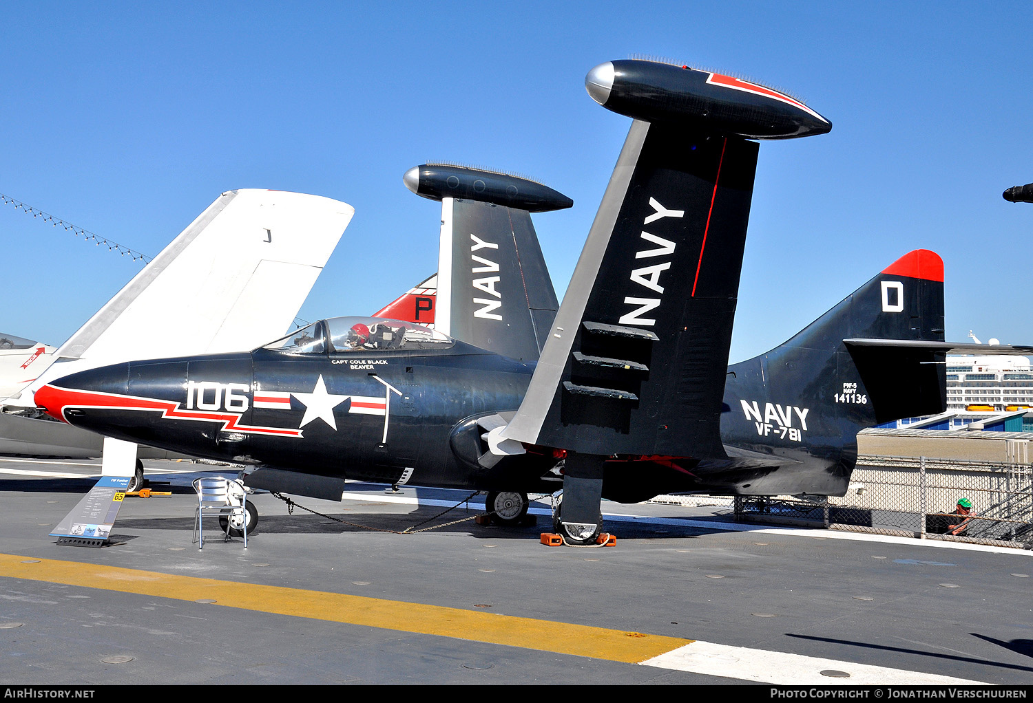 Aircraft Photo of 141136 | Grumman F9F-5 Panther | USA - Navy | AirHistory.net #216683