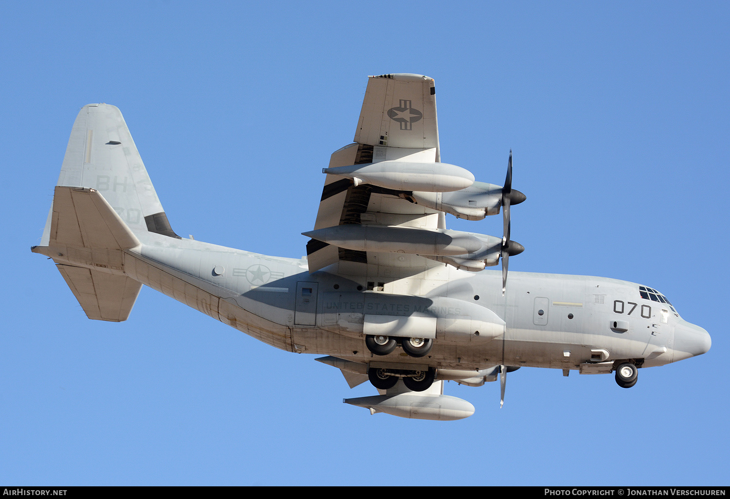 Aircraft Photo of 168070 / 8070 | Lockheed Martin KC-130J Hercules | USA - Marines | AirHistory.net #216691