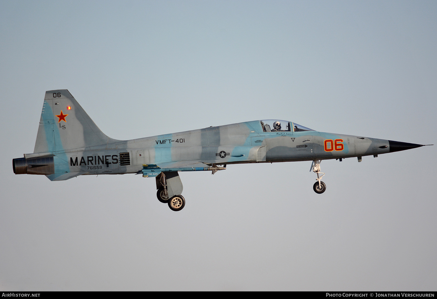 Aircraft Photo of 761559 | Northrop F-5N Tiger II | USA - Marines | AirHistory.net #216693