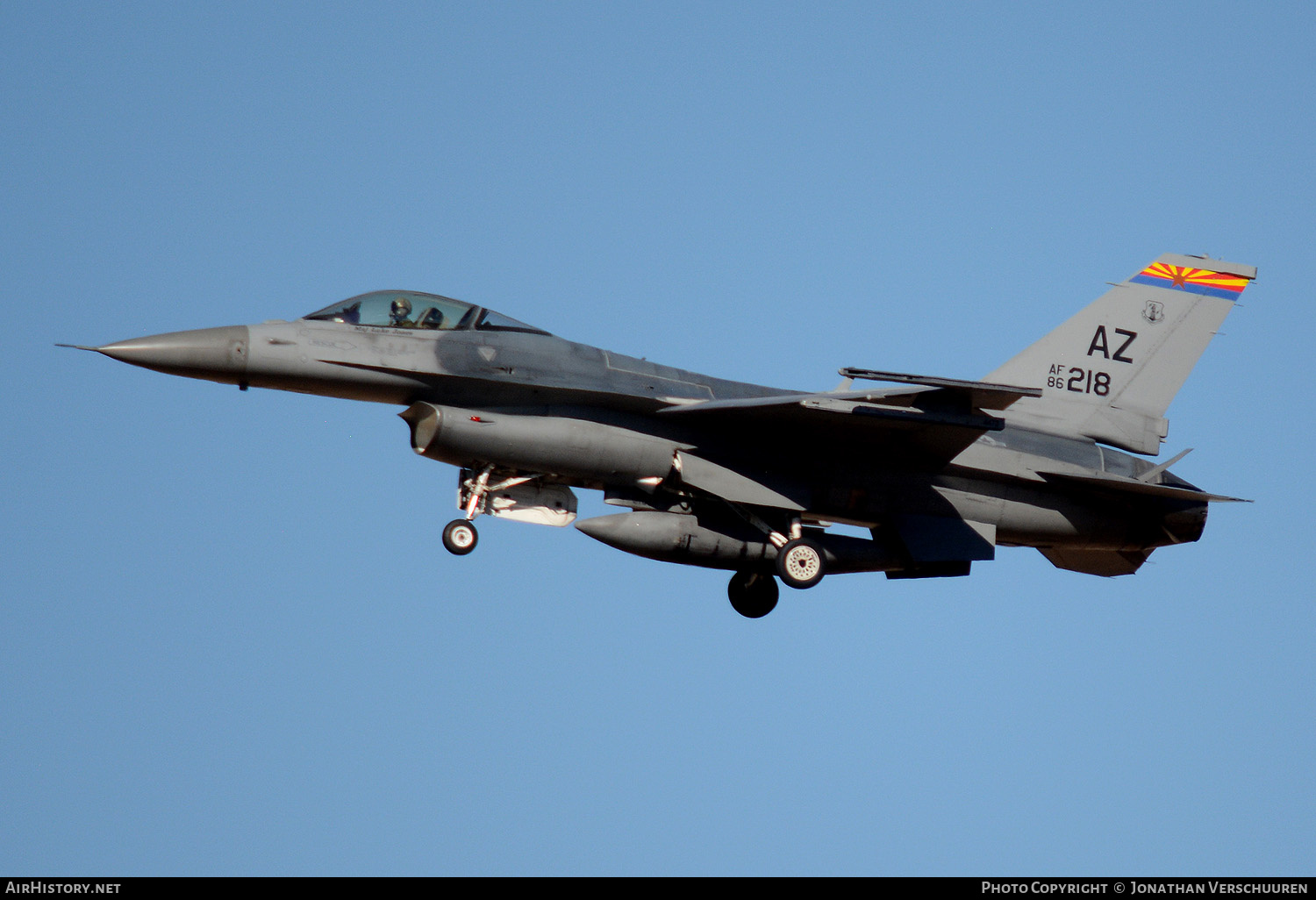 Aircraft Photo of 86-0218 / AF86-218 | General Dynamics F-16C Fighting Falcon | USA - Air Force | AirHistory.net #216697