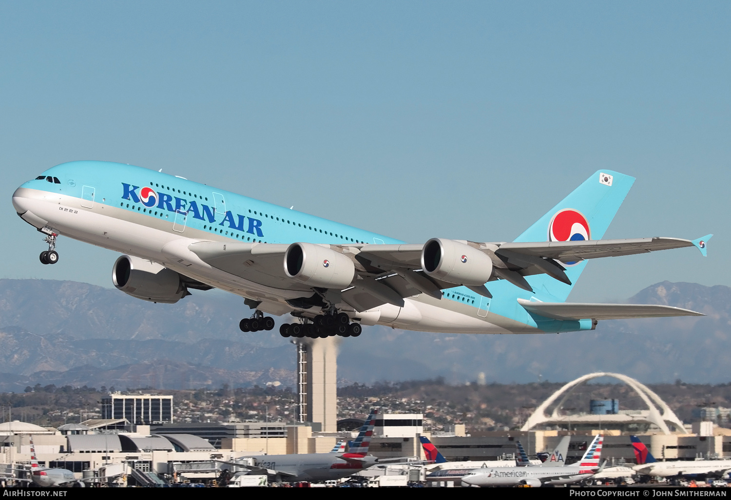 Aircraft Photo of HL7627 | Airbus A380-861 | Korean Air | AirHistory.net #216702