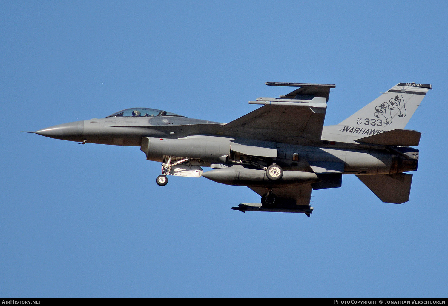 Aircraft Photo of 87-0333 / AF87-333 | General Dynamics F-16C Fighting Falcon | USA - Air Force | AirHistory.net #216705