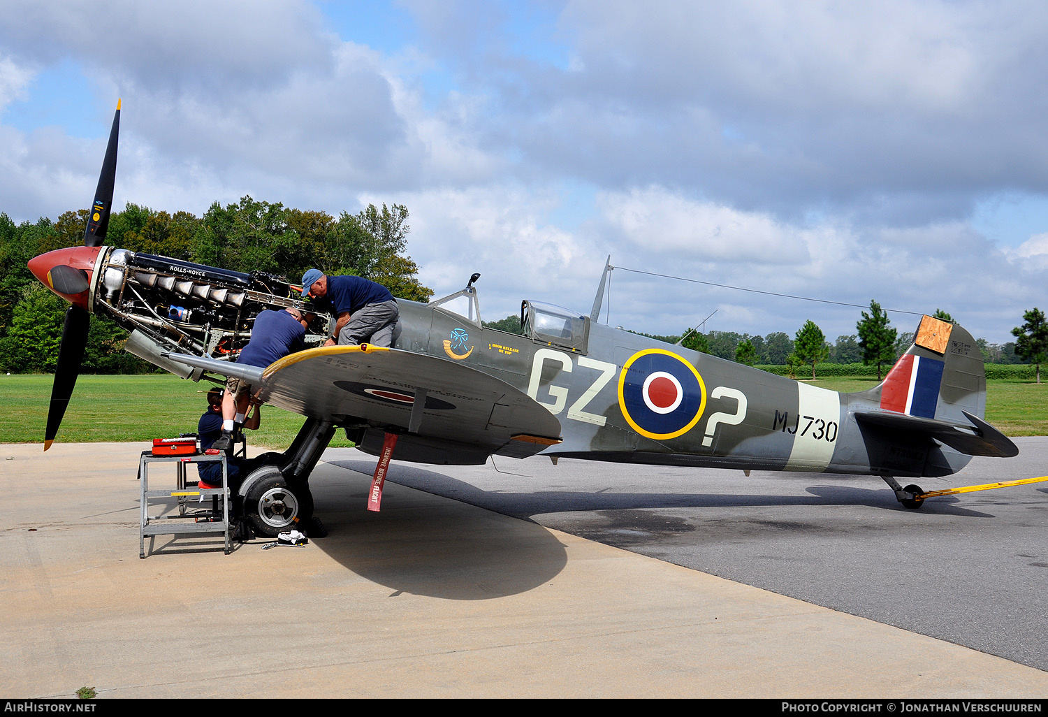 Aircraft Photo of N730MJ / MJ730 | Supermarine 361 Spitfire HF9E | UK - Air Force | AirHistory.net #216707