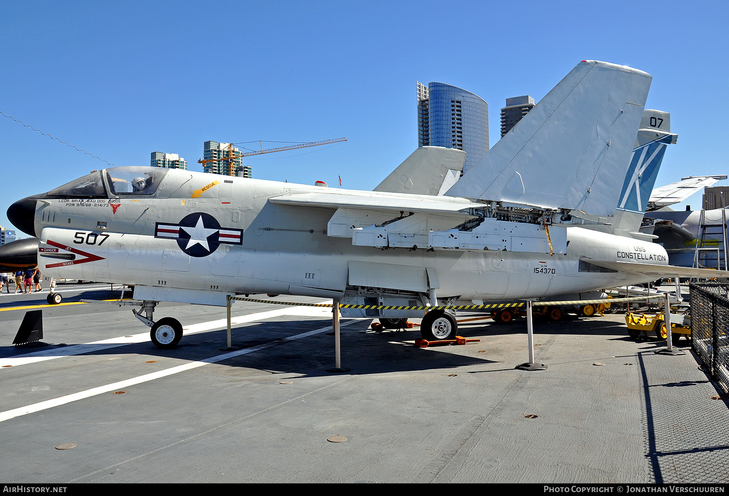 Aircraft Photo of 154370 | LTV A-7B Corsair II | USA - Navy | AirHistory.net #216718