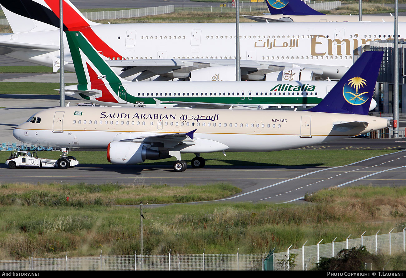 Aircraft Photo of HZ-ASC | Airbus A320-214 | Saudi Arabian Airlines | AirHistory.net #216722