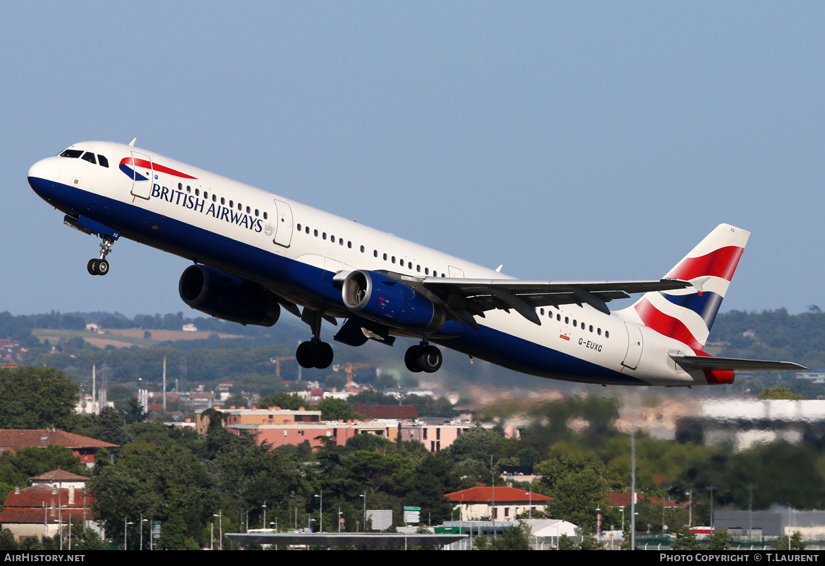 Aircraft Photo of G-EUXG | Airbus A321-231 | British Airways | AirHistory.net #216725