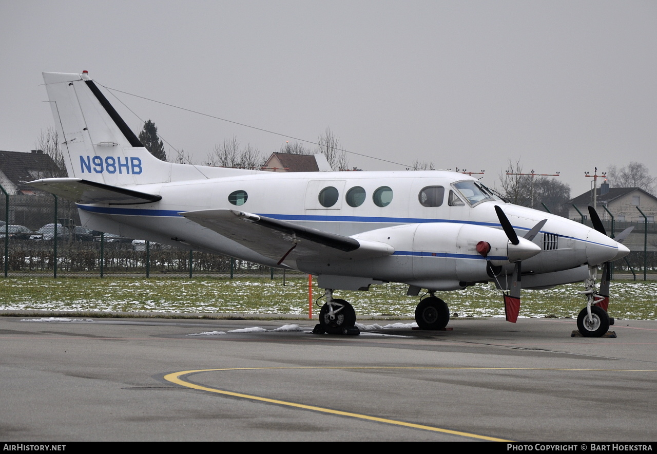 Aircraft Photo of N98HB | Beech 65-A90 King Air | AirHistory.net #216729