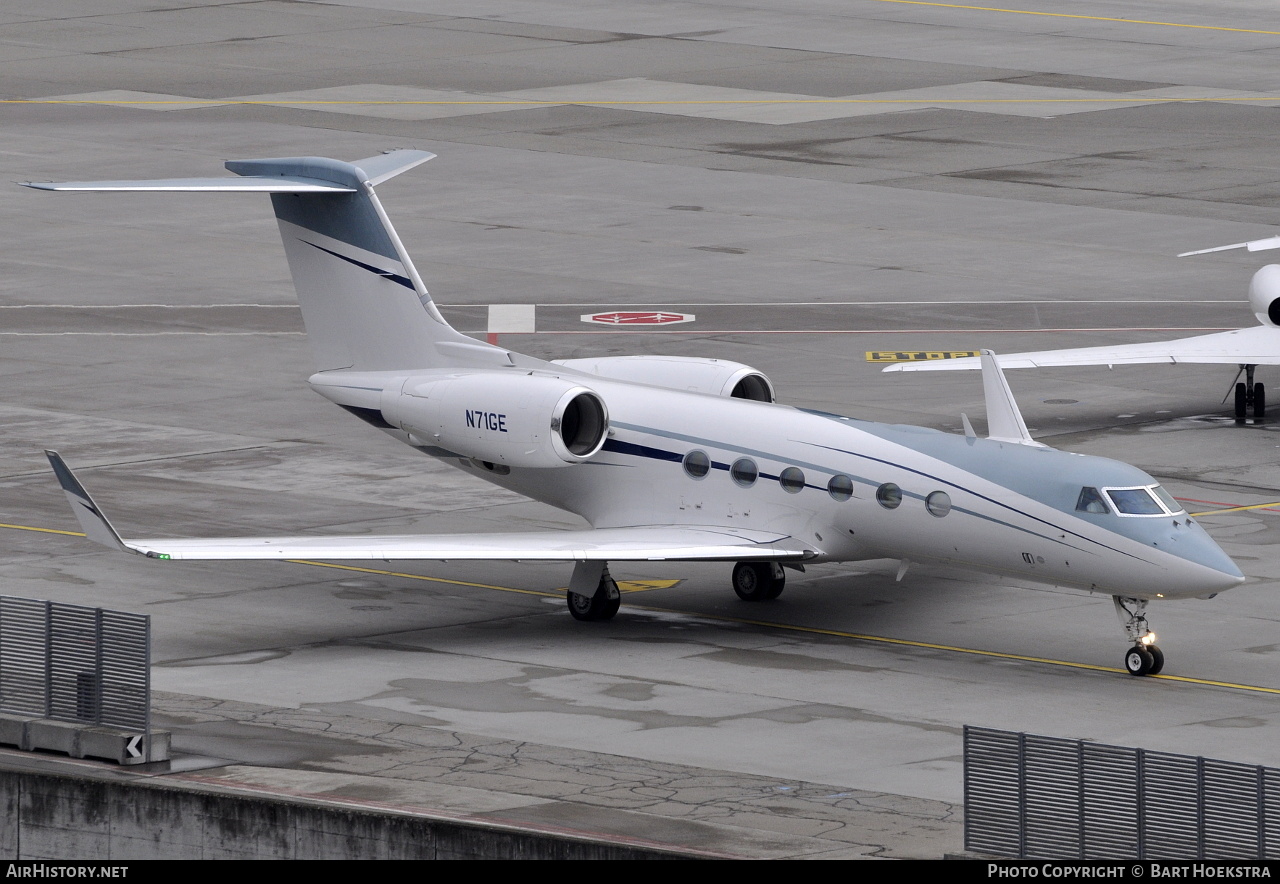 Aircraft Photo of N71GE | Gulfstream Aerospace G-IV-X Gulfstream G450 | AirHistory.net #216740