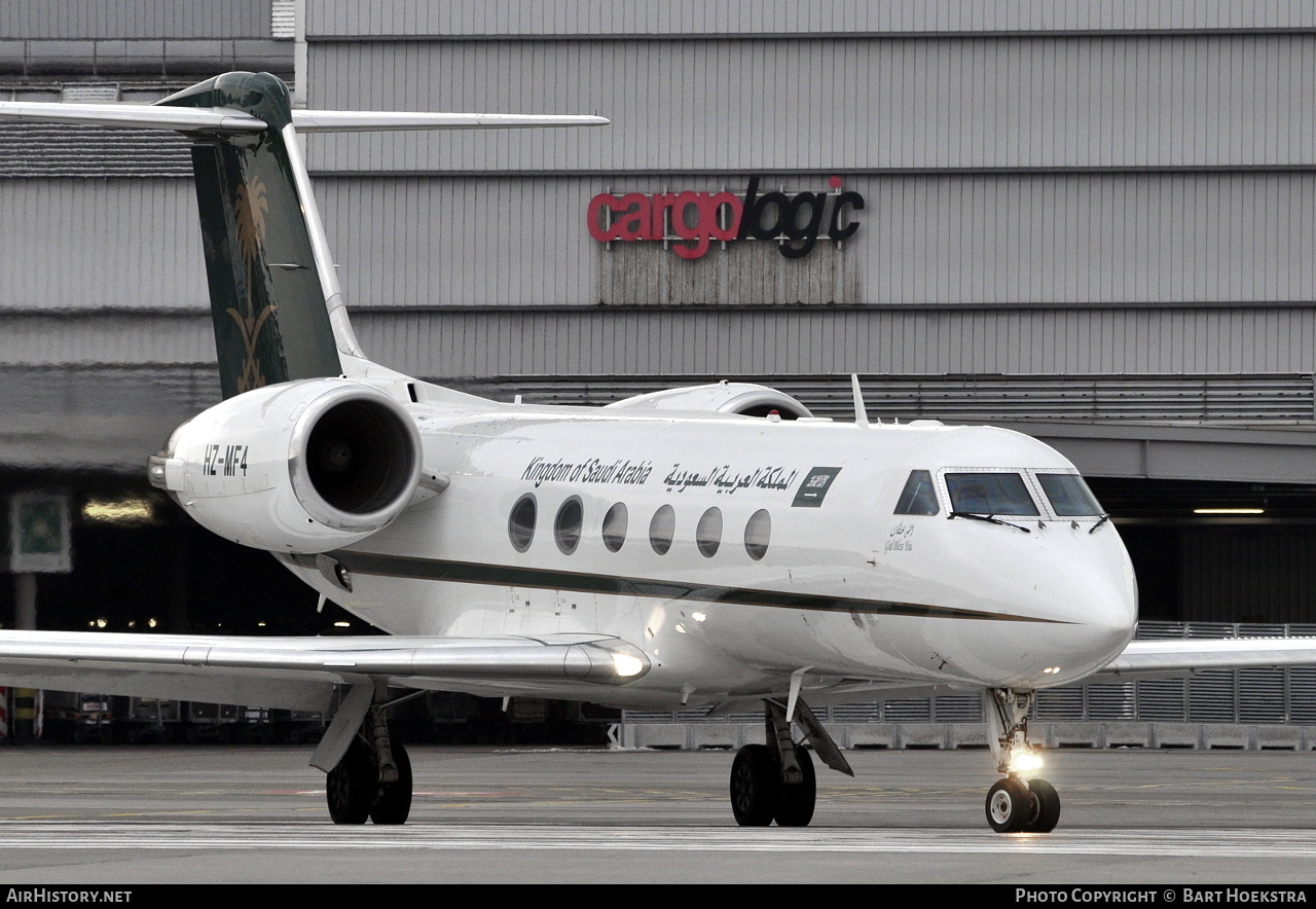 Aircraft Photo of HZ-MF4 | Gulfstream Aerospace G-IV Gulfstream G300 | Kingdom of Saudi Arabia | AirHistory.net #216741