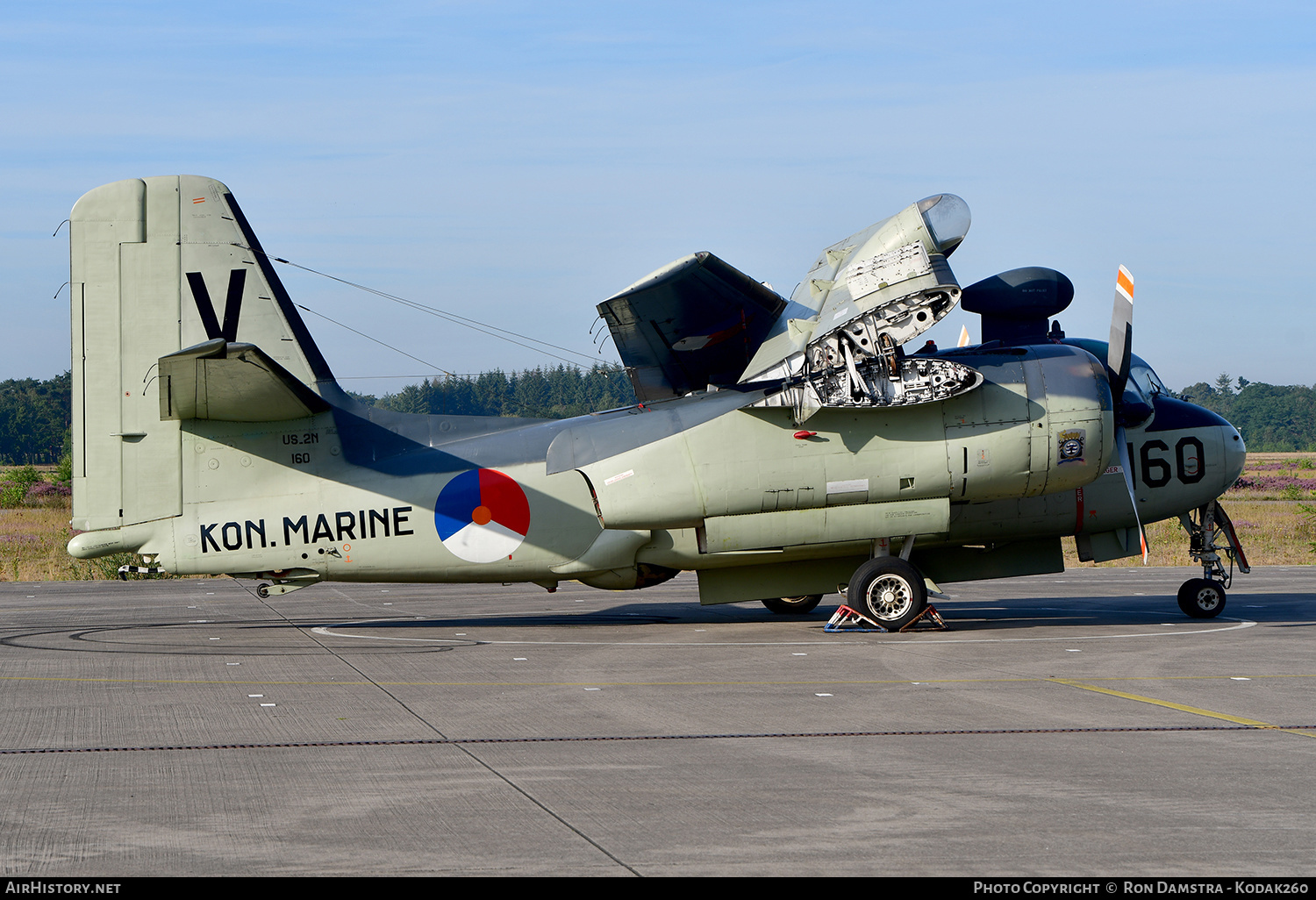 Aircraft Photo of 160 | Grumman US-2N Tracker (G-89) | Netherlands - Navy | AirHistory.net #216743